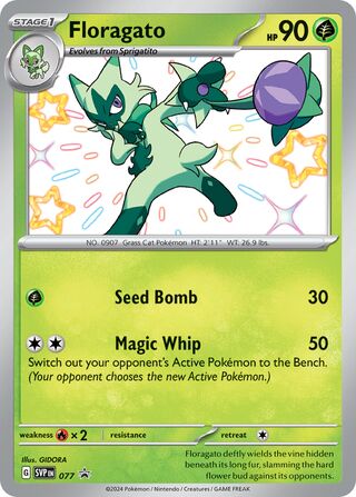 Floragato 77/209 from Scarlet & Violet Promos