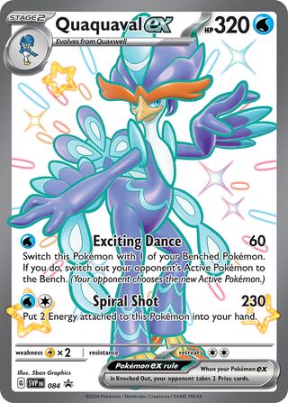 Quaquaval ex 84/209 from Scarlet & Violet Promos