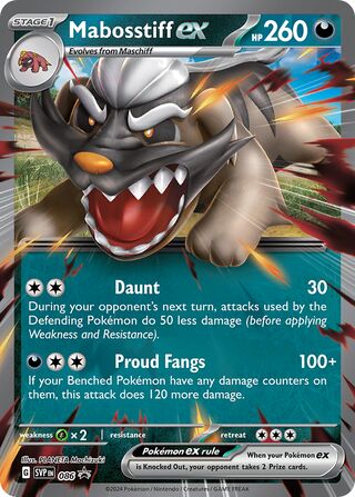 Mabosstiff ex 86/209 from Scarlet & Violet Promos