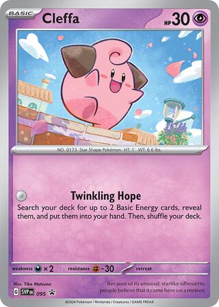 Cleffa 95/209 from Scarlet & Violet Promos