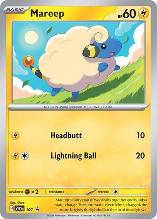 Mareep 107/209 from Scarlet & Violet Promos