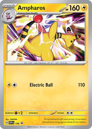Ampharos 109/209 from Scarlet & Violet Promos
