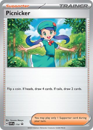 Picnicker 114/209 from Scarlet & Violet Promos
