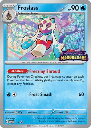Froslass 117/209 from Scarlet & Violet Promos
