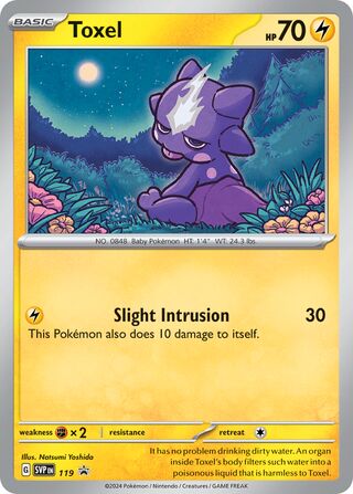 Toxel 119/209 from Scarlet & Violet Promos
