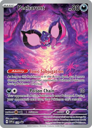 Pecharunt 129/209 from Scarlet & Violet Promos