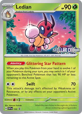 Ledian 133/209 from Scarlet & Violet Promos