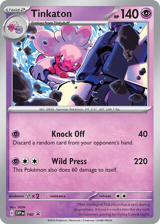 Tinkaton 140/209 from Scarlet & Violet Promos