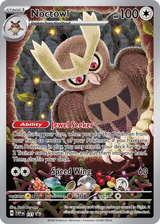 Noctowl 141/209 from Scarlet & Violet Promos