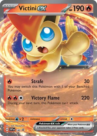 Victini ex 142/209 from Scarlet & Violet Promos