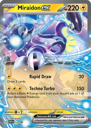 Miraidon ex 143/209 from Scarlet & Violet Promos