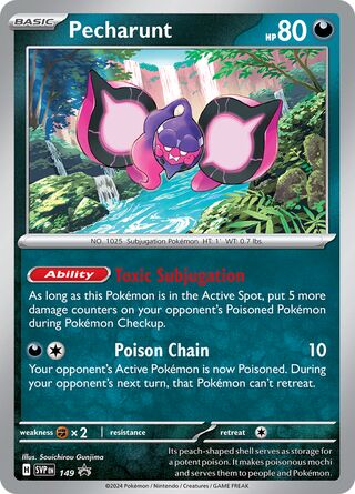 Pecharunt 149/209 from Scarlet & Violet Promos