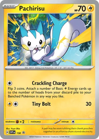 Pachirisu 158/209 from Scarlet & Violet Promos