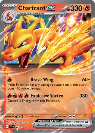 Charizard ex 161/209 from Scarlet & Violet Promos