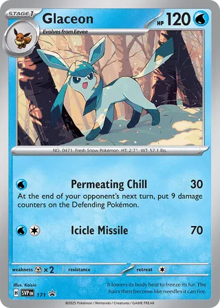 Glaceon 171/209 from Scarlet & Violet Promos
