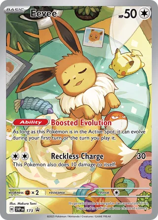 Eevee 173/209 from Scarlet & Violet Promos
