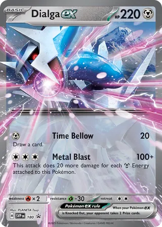 Dialga ex 180/209 from Scarlet & Violet Promos