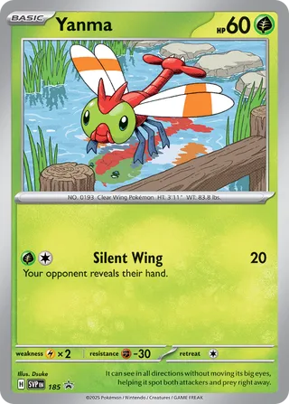 Yanma 185/209 from Scarlet & Violet Promos