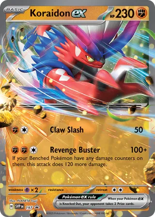 Koraidon ex 197/209 from Scarlet & Violet Promos