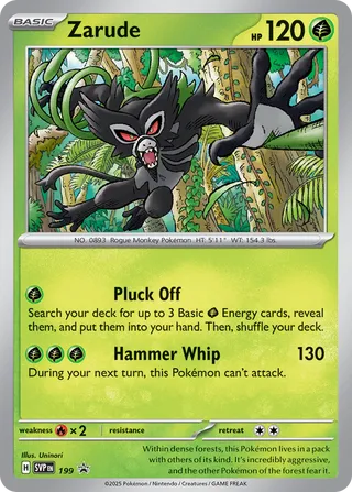 Zarude 199/209 from Scarlet & Violet Promos