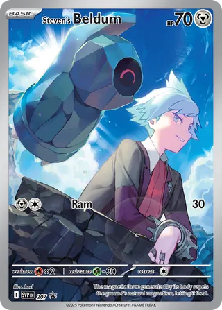 Steven's Beldum 207/209 from Scarlet & Violet Promos