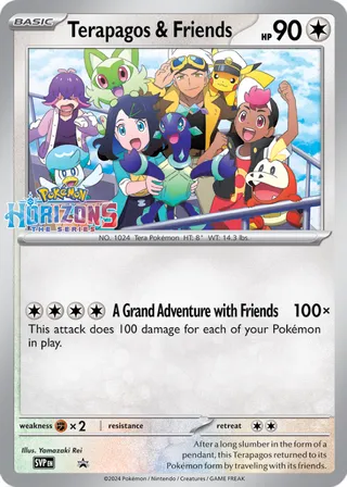 Terapagos & Friends 500/209 from Scarlet & Violet Promos