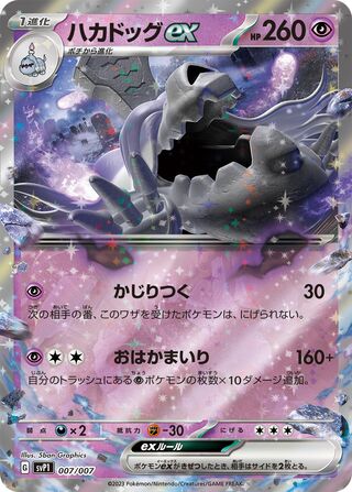 Houndstone ex 7/7 from ex Special Set