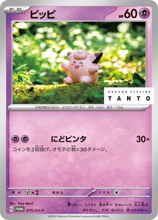 Clefairy 75/295 from Scarlet & Violet Promos