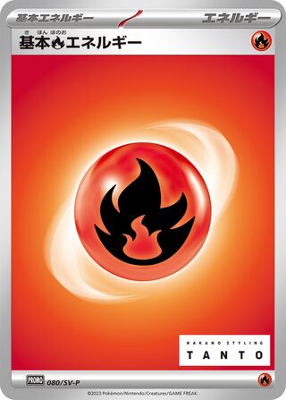 Basic Fire Energy 80/295 from Scarlet & Violet Promos