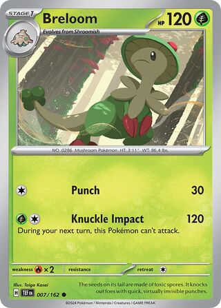 Breloom 7/218 from Temporal Forces