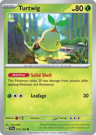 Turtwig 10/218 from Temporal Forces
