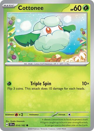 Cottonee 14/218 from Temporal Forces