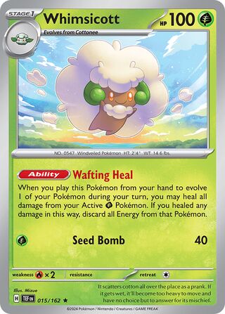 Whimsicott 15/218 from Temporal Forces