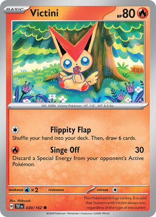 Victini 30/218 from Temporal Forces