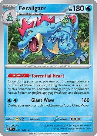 Feraligatr 41/218 from Temporal Forces