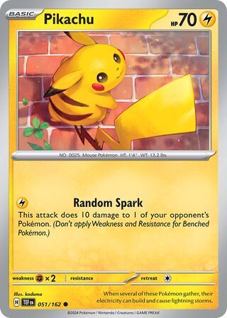 Pikachu 51/218 from Temporal Forces