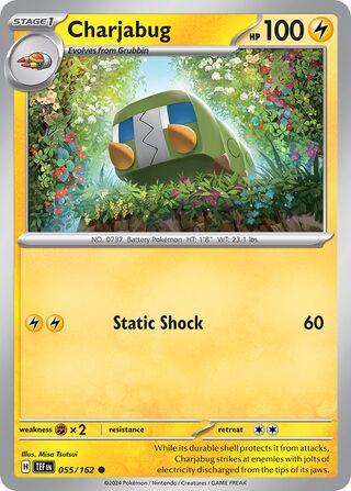 Charjabug 55/218 from Temporal Forces