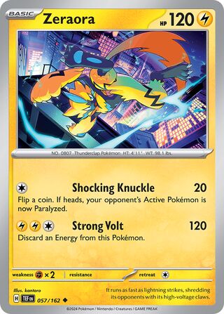 Zeraora 57/218 from Temporal Forces