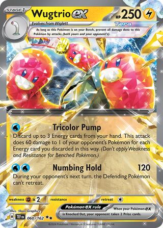 Wugtrio ex 60/218 from Temporal Forces