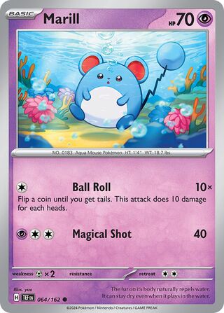Marill 64/218 from Temporal Forces