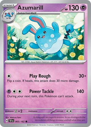 Azumarill 65/218 from Temporal Forces