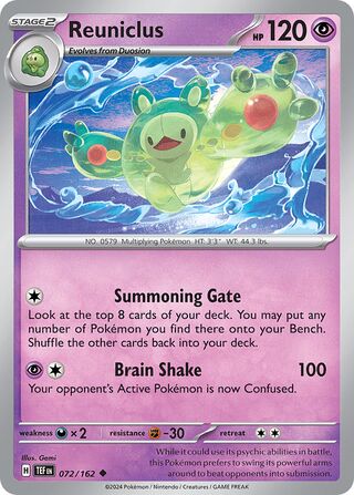 Reuniclus 72/218 from Temporal Forces