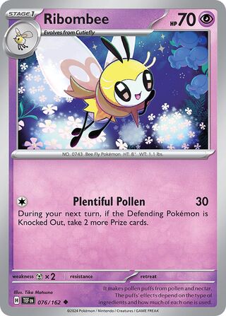 Ribombee 76/218 from Temporal Forces