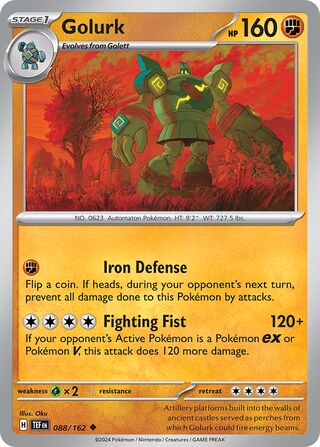 Golurk 88/218 from Temporal Forces