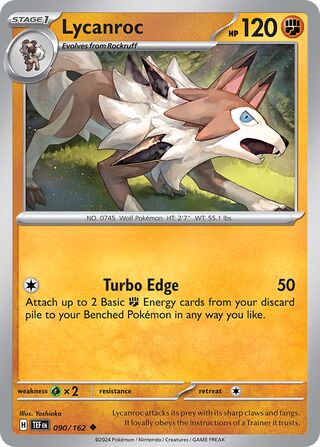 Lycanroc 90/218 from Temporal Forces