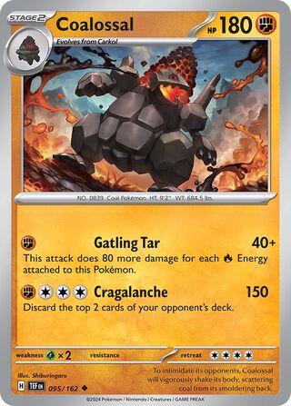 Coalossal 95/218 from Temporal Forces