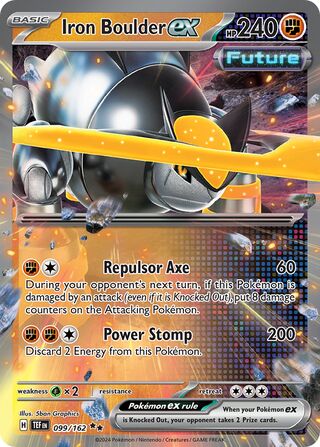Iron Boulder ex 99/218 from Temporal Forces