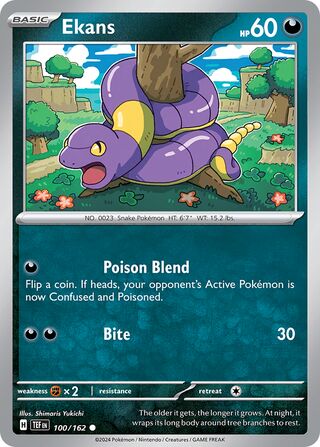 Ekans 100/218 from Temporal Forces