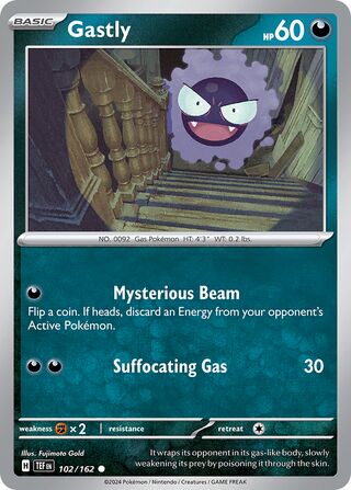 Gastly 102/218 from Temporal Forces