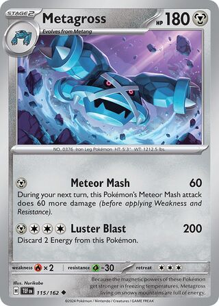 Metagross 115/218 from Temporal Forces